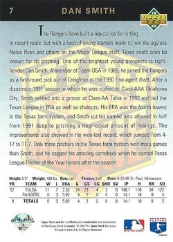 Dan Smith  baseball card collectible - Main Image 2