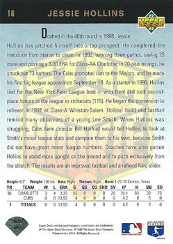 Jessie Hollins  baseball card collectible - Main Image 2