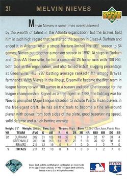 Melvin Nieves  baseball card collectible - Main Image 2