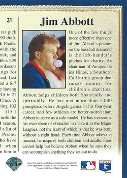 Jim Abbott  baseball card collectible - Main Image 2