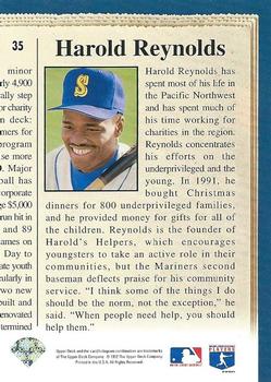 Harold Reynolds  baseball card collectible - Main Image 2