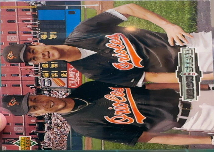 Iron and Steal (Cal Ripken Jr. / Brady Anderson)  baseball card collectible - Main Image 3