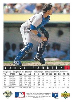 Lance Parrish  baseball card collectible - Main Image 2