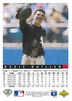 Ozzie Guillen  baseball card collectible - Main Image 2
