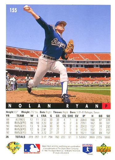 Nolan Ryan  baseball card collectible - Main Image 2
