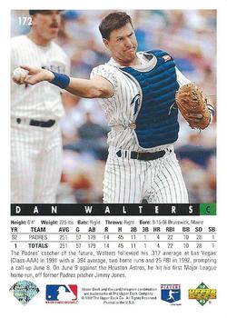 Dan Walters  baseball card collectible - Main Image 2