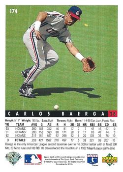 Carlos Baerga  baseball card collectible - Main Image 2