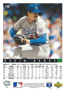 Kevin Gross  baseball card collectible - Main Image 2