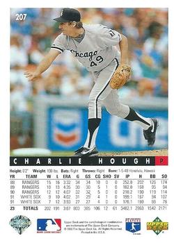 Charlie Hough  baseball card collectible - Main Image 2