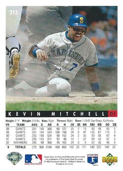 Kevin Mitchell  baseball card collectible - Main Image 2