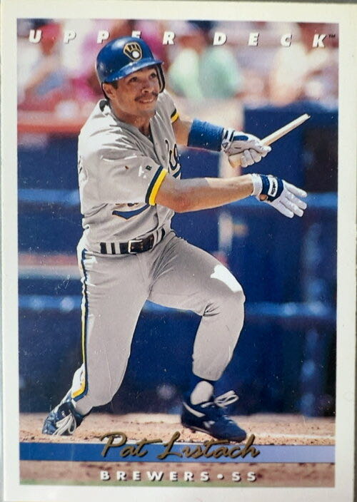 Pat Listach  baseball card collectible - Main Image 3