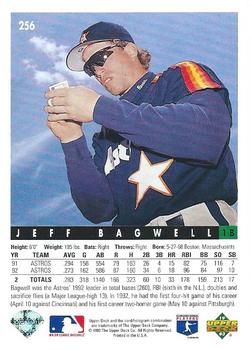 Jeff Bagwell  baseball card collectible - Main Image 2