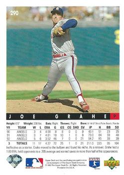 Joe Grahe  baseball card collectible - Main Image 2