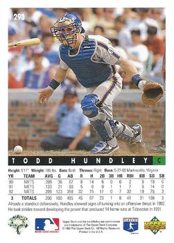 Todd Hundley  baseball card collectible - Main Image 2