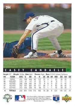 Casey Candaele  baseball card collectible - Main Image 2