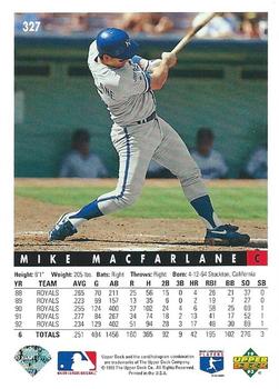 Mike Macfarlane  baseball card collectible - Main Image 2