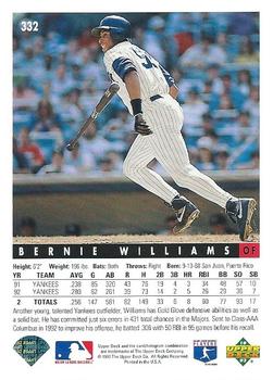 Bernie Williams  baseball card collectible - Main Image 2