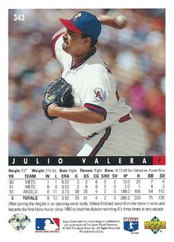 Julio Valera  baseball card collectible - Main Image 2