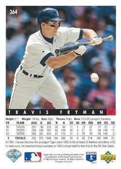 Travis Fryman  baseball card collectible - Main Image 2
