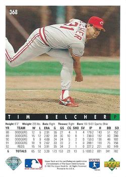 Tim Belcher  baseball card collectible - Main Image 2