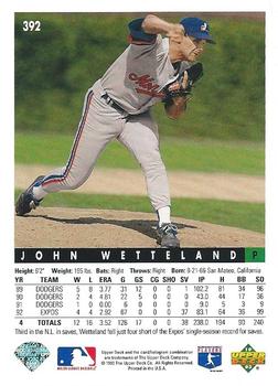 John Wetteland  baseball card collectible - Main Image 2