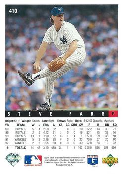 Steve Farr  baseball card collectible - Main Image 2