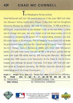 Chad McConnell  baseball card collectible - Main Image 2