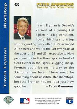 Travis Fryman  baseball card collectible - Main Image 2