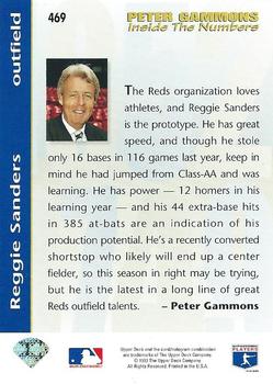 Reggie Sanders  baseball card collectible - Main Image 2