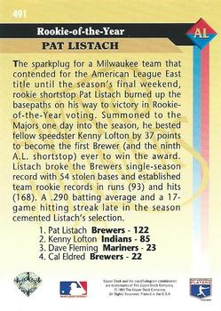 Pat Listach  baseball card collectible - Main Image 2