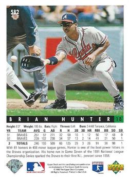Brian Hunter  baseball card collectible - Main Image 2