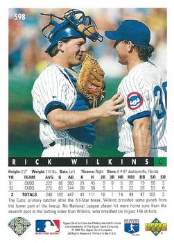 Rick Wilkins  baseball card collectible - Main Image 2