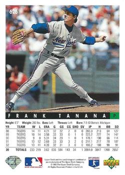 Frank Tanana  baseball card collectible - Main Image 2