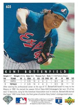 Kent Bottenfield  baseball card collectible - Main Image 2