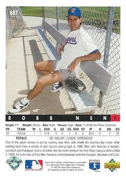 Robb Nen  baseball card collectible - Main Image 2