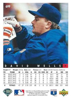 David Wells  baseball card collectible - Main Image 2