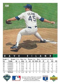 Dave Eiland  baseball card collectible - Main Image 2