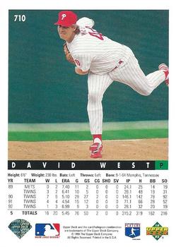 David West  baseball card collectible - Main Image 2