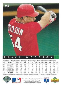 Tracy Woodson  baseball card collectible - Main Image 2