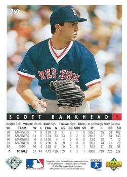 Scott Bankhead  baseball card collectible - Main Image 2