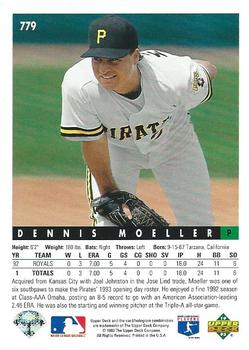 Dennis Moeller  baseball card collectible - Main Image 2