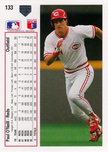 Paul O’Neill  baseball card collectible - Main Image 2