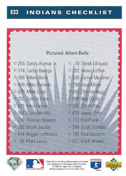 Albert Belle  baseball card collectible - Main Image 2