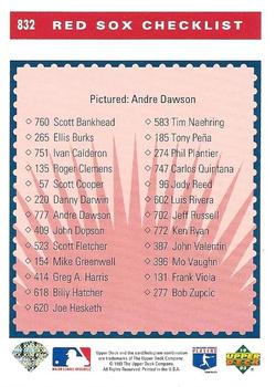 Andre Dawson  baseball card collectible - Main Image 2