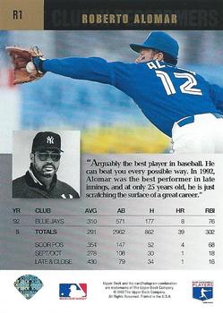Roberto Alomar  baseball card collectible - Main Image 2