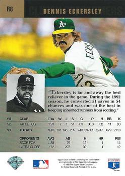 Dennis Eckersley  baseball card collectible - Main Image 2