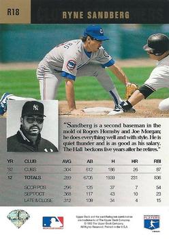 Ryne Sandberg  baseball card collectible - Main Image 2