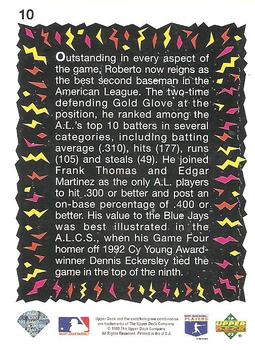 Roberto Alomar  baseball card collectible - Main Image 2