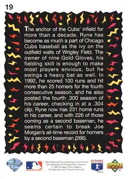 Ryne Sandberg  baseball card collectible - Main Image 2