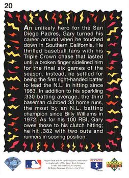 Gary Sheffield  baseball card collectible - Main Image 2